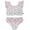 Tropez Seashells, variant on Modern Moments by Gerber Toddler Girl Two- Piece Swimsuit with Ric- Rac, Sizes 12M-5T