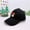 Black, variant on Orange Men Quick Dry Baseball Cap Cotton Spinning Breathable Tucker Hat Laser Cut Air Mesh-Back Cooling Golf Hat One Size