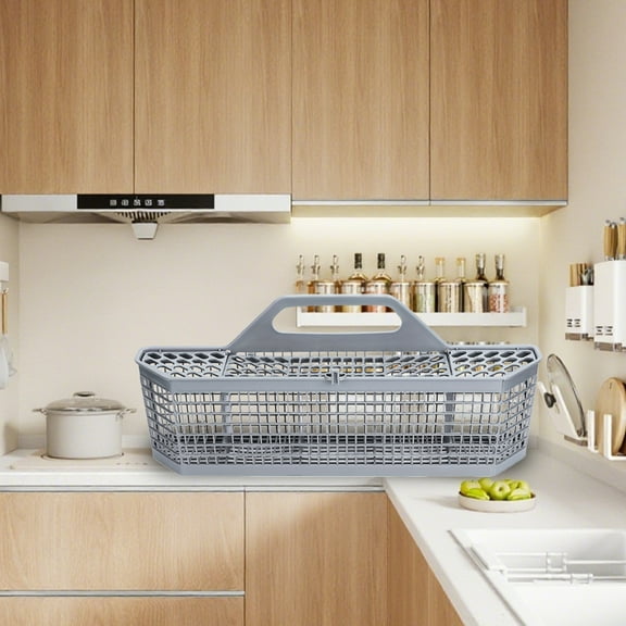 Dishwasher Storage Basket Universal Plastic Dishwasher Cutlery Silverware Basket for GE WD28X10128