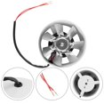 thumbnail image 2 of MYG 150 mm Extractor Fan, Smoke Extractor Duct Fan 600 m³/h Inline Pipe Fan Quiet, 2 of 9