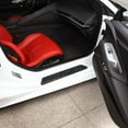 thumbnail image 2 of TINKI Real Carbon Fiber Door Sill Protectors Compatible with Chevrolet Corvette C8 2020-2023, Door Sill Guard Trim Cover, Threshold Strip Door Entry Guard Decorative Strip, 2 of 11