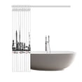 thumbnail image 2 of ARTJIA New York City Skyline Bathroom Waterproof Fabric Shower Curtain 66x72 inches, 2 of 2