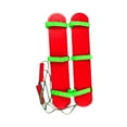thumbnail image 3 of Tablero de mano y pie, Coordinación de equilibrio Capacitación sensorial para niños Juguete, tablero de balance sensorial deportivo al aire libre Rojo 3, 3 of 8