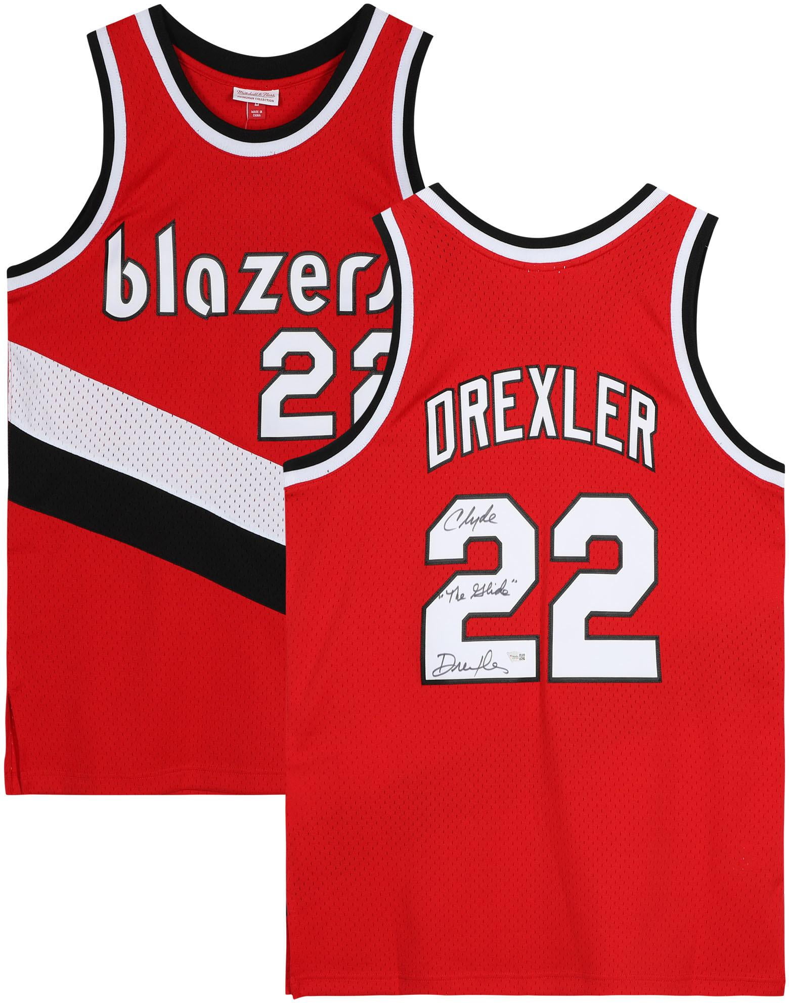 clyde drexler trail blazers jersey