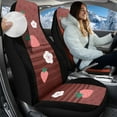thumbnail image 3 of Uorisanigo Car Seat Covers Set Front Seats Only – Premium Pink Strawberry Automotive Bucket Seat Covers, 2 PCS Interior Accessories Cover for Car Truck Van SUV Seats Protection, 3 of 7
