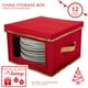 thumbnail image 2 of Caja de almacenamiento Simplify Holiday de 31 cm con 12 separadores de fieltro, 2 of 7