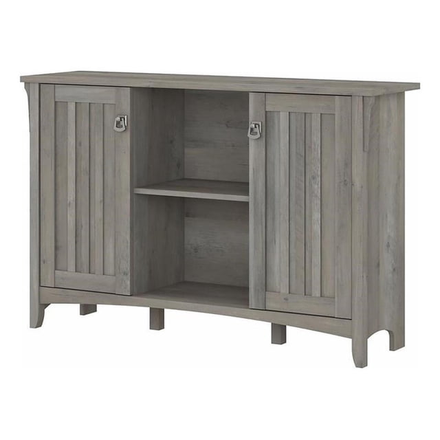 Bowery Hill Modern Engineered Wood Accent Storage Cabinet in Gray
