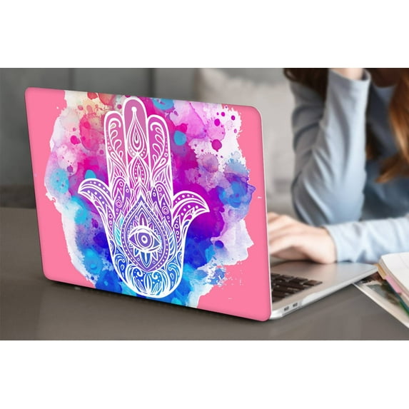 Plastic Hard Case Shell Cover for 2022.0 Release MacBook Air 13.6 inchs Retina Display Cable Tie Model: A2681 Colorful A 39