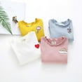 thumbnail image 3 of Autumn Winter Baby Girl Thickening T-shirt Clothing,Children Long Sleeve T-Shirts Tees Tops Warm For Kids, 3 of 6