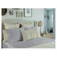 thumbnail image 2 of Comfy Bamboo World 9900 Series 100gsm Embroidered Bedsheets Sheet Set, Queen Size, Grey, 2 of 5