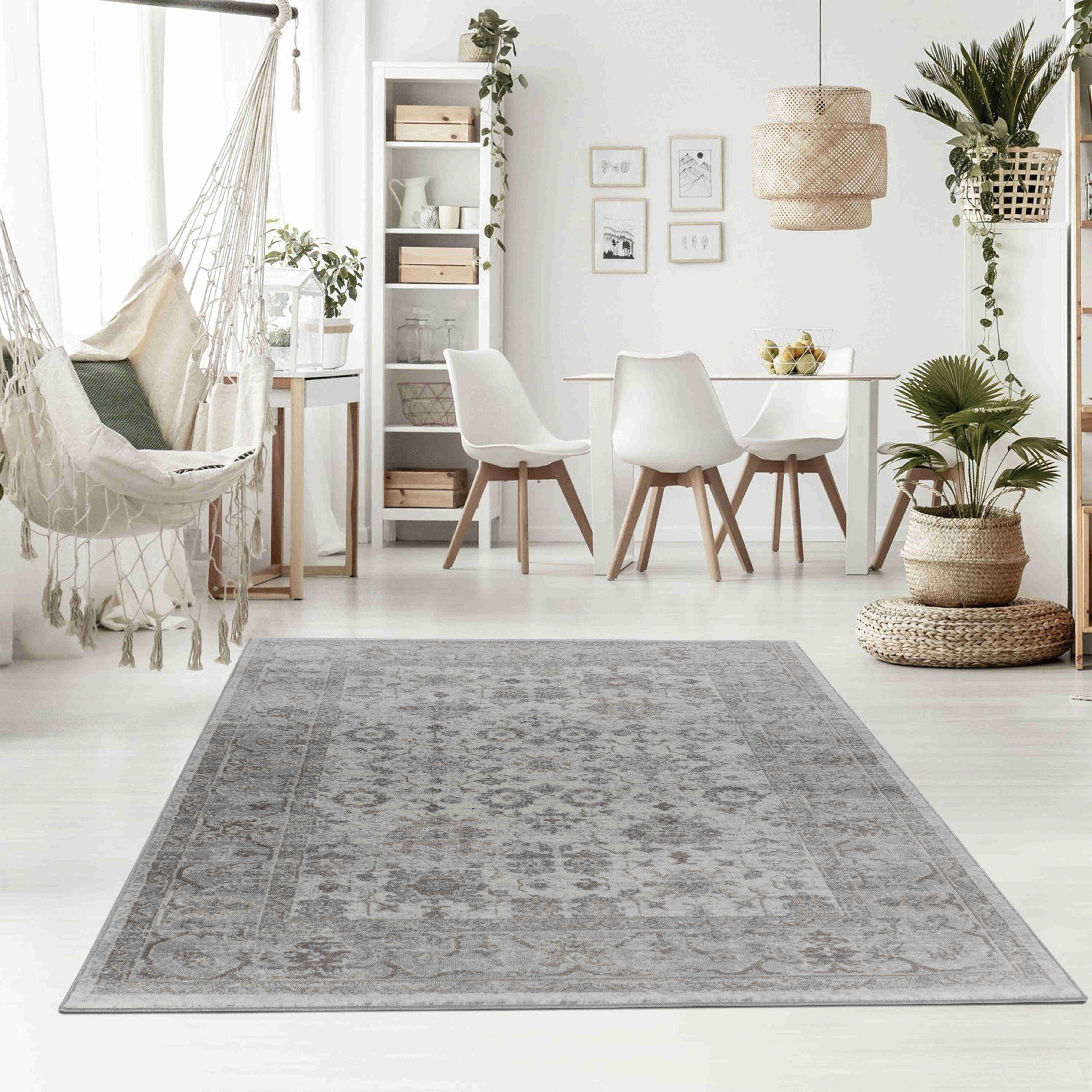 Rug Branch Sakarya Collection Oriental Distressed Indoor Area Rug