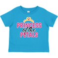 thumbnail image 3 of Inktastic Princess of the Petals with Crown Girls Toddler T-Shirt, 3 of 5