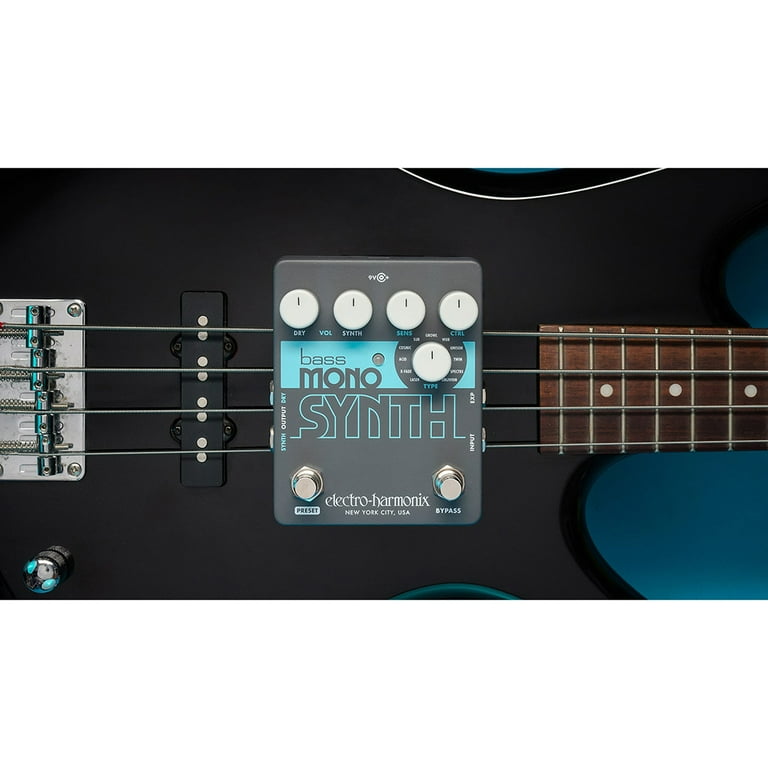 Electro-Harmonix Bass Mono Synth Bass Synthesizer Pedal - Walmart.com