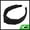 Black, variant on Unique Bargains 1 Pcs Faux Leather Knotted Headband Hairband for Women 1.57 Inch Black