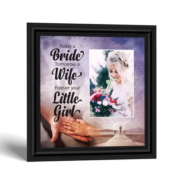 Father of the Bride Gifts, Dad Photo Frame, Wedding Keepsake