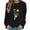 Black Sweatshirts, variant on Jsaierl Halloween Sweatshirts Women Plus Size Graphic Pullovers Vintage Work Crewneck Long Sleeve Sweater Tops Halloween Costumes, Sizes S-2XL