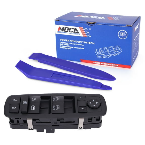 MOCA AUTOPARTS DWS1897 Front Driver Door Window Switch Fit for 2011-2012 Chrysler 300 & 2016-2018 Ram 1500 2500 3500 4500 5500