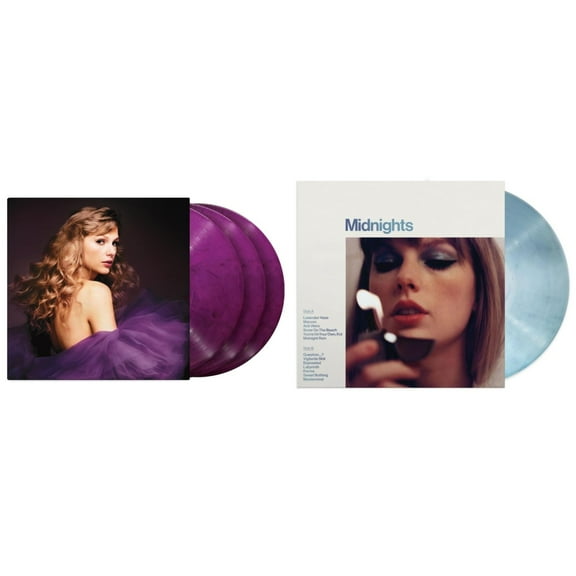 Speak Now (Taylor's Version) (Orchid Marbled Vinyl/3LP) & Midnights (X) (Moonstone Blue LP Vinyl)