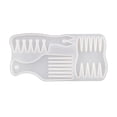 thumbnail image 2 of Molde de peine para el cabello,Molde de peine para el cabello para hacer manualidades de silicona,Moldes de resina para fundición,molde para hacer peines,Suministros para, 2 of 8
