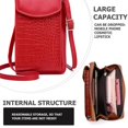 thumbnail image 4 of Pequeños bolsos del teléfono de Crossbody, cartera del monedero del teléfono móvil para las compras de viaje, 4 of 5