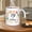 White, variant on 70th Birthday & Christmas Ceramic Mug - 11oz 70 Year Gift with Age Number, Pink/Green Floral Wreath & Female/Male Icons - Dishwasher-Safe Coffee Cup for Women, Men, Him, Her (70th Birthday Party Supp