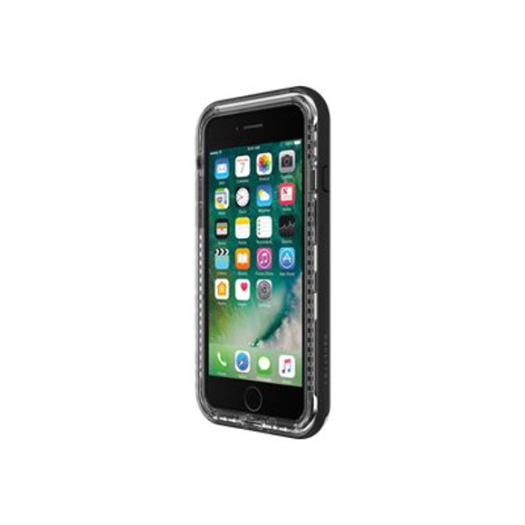 LifeProof N��XT Apple iPhone 7/8 - Back cover for cell phone - black crystal