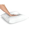 thumbnail image 3 of Home Decor Square Pillow Inserts, Pack Of 2, 14 X 14 Inches, White, Compressed Shipping, Machine Washable, 3 of 8