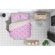 thumbnail image 2 of 3D Cartoon Pink Heart Funda de edredón Juego de ropa de cama Funda de edredón Fundas de almohada 44, 2 of 3