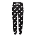thumbnail image 3 of LINMOUA Women's Casual Fashion Halloween Print Casual Drawstring Elasticated Waist Drawstring Pants, 3 of 4