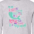 thumbnail image 4 of Inktastic Always be Yourself, Unless you can be a Mermaid Long Sleeve Youth T-Shirt, 4 of 5
