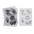 thumbnail image 3 of 10 Piezas De Navidad Película Termoencogible Hojas De Papel Para DIY Decoración De Navidad Fabricación De Joyas Decoración Colgante re, 3 of 9