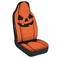 thumbnail image 2 of Chririnla Waterproof Automotive Seat Covers & Accessories for Interior Accessories Polyester Stretchy Car Seat Covers, Orange Black Stripe, 2 of 12