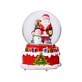 thumbnail image 2 of Bolas de nieve musicales navideñas Bolas de nieve navideñas Adorno LED Nieve navideña Estilo B, 2 of 9