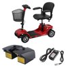 4 Wheel Travel Transportable Scooter Disabled Elderly Kid Scooter Folding Bike