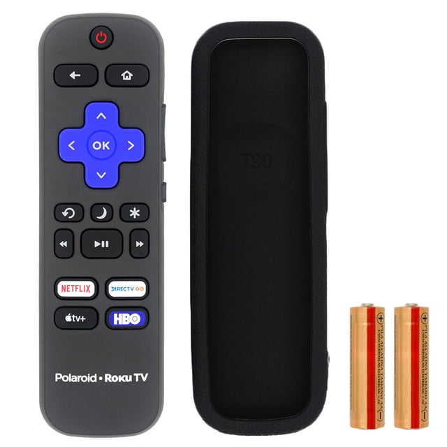 Control Remoto Pantallas Polaroid Roku Tv con funda