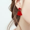 thumbnail image 3 of Boucles d'Oreilles pour Femmes Style Boho à Pampilles Charmantes Bijoux, 3 of 6