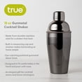 thumbnail image 2 of True Cocktail Shaker for Margarita, Martini, Mojito, Gifts, 18oz, Gunmetal, 2 of 5