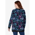 thumbnail image 2 of Woman Within Plus Size Crewneck Fleece Sweatshirt, 2 of 6