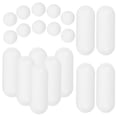 thumbnail image 4 of PBPBOX 10Set Toilet Seat Accessories White Cushioned Bumpers Easy to Install Universal Fit for Bidet, 4 of 7