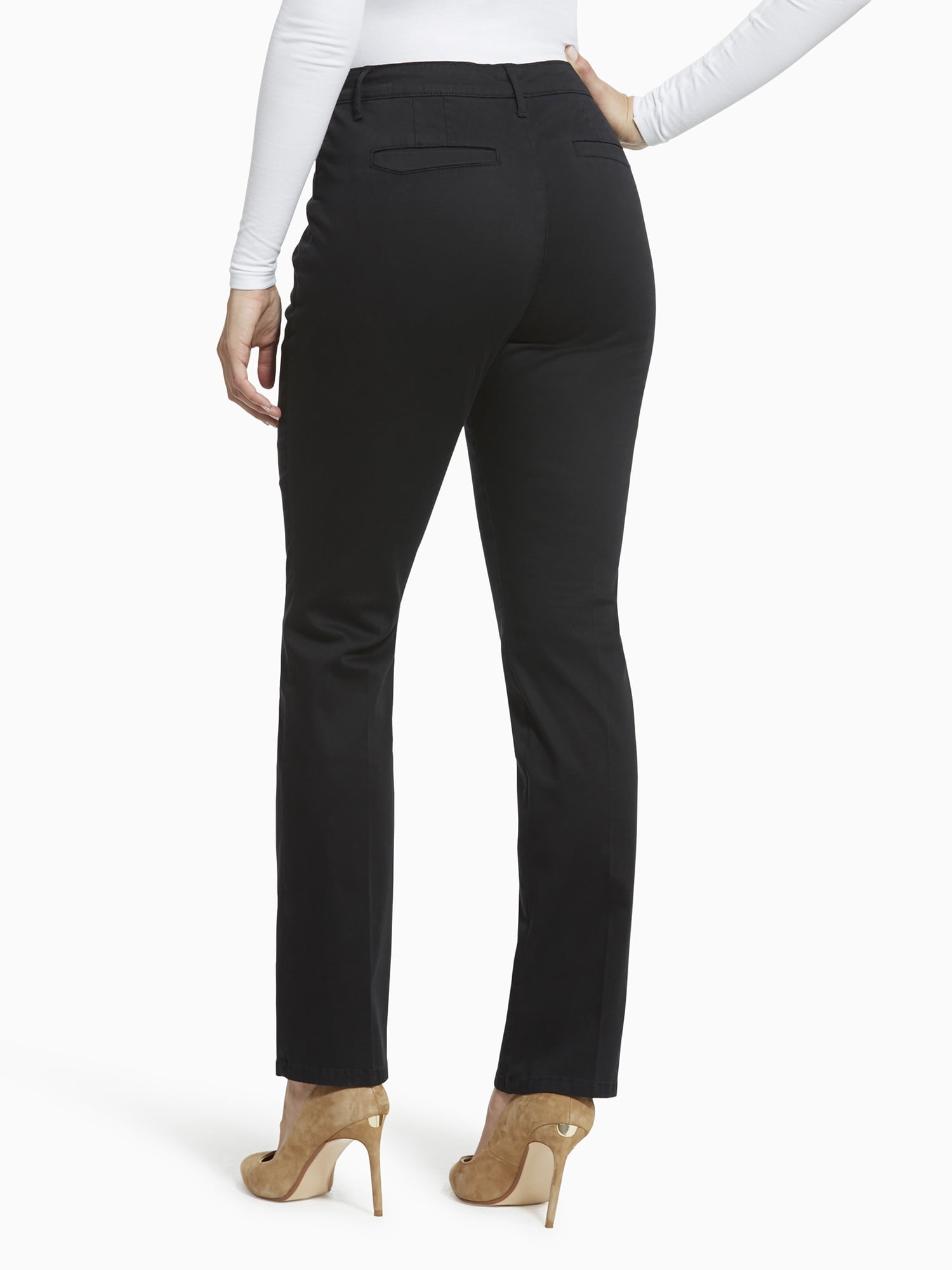Gloria Vanderbilt Women's Anita Straight Trouser Pant