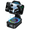 Black Pro, variant on Cillso Phone Stand with Bluetooth Speaker, Gifts for Men Women, Foldable Adjustable Desktop Phone Holder with HD Stereo Sound & LED Lights, 4-in-1 Tech Gadget Compatible with iPhone, Android & iPad