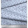 thumbnail image 3 of Soimoi Rayon Fabric Ghost Halloween Print Sewing Fabric Yard 56 Inch Wide, 3 of 4