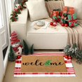 thumbnail image 2 of Juego de felpudos navideños Moucuny Christmas Coir, felpudo de bienvenida, 2 of 7