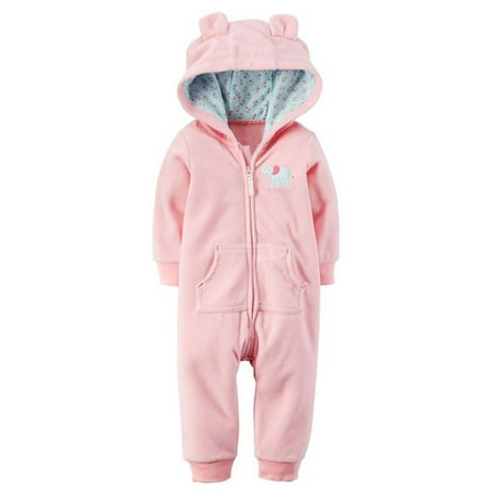 

Baby Girls Boys Floral Animal Ear Autumn Long Sleeve Romper Jumpsuit Clothes Pink 24M
