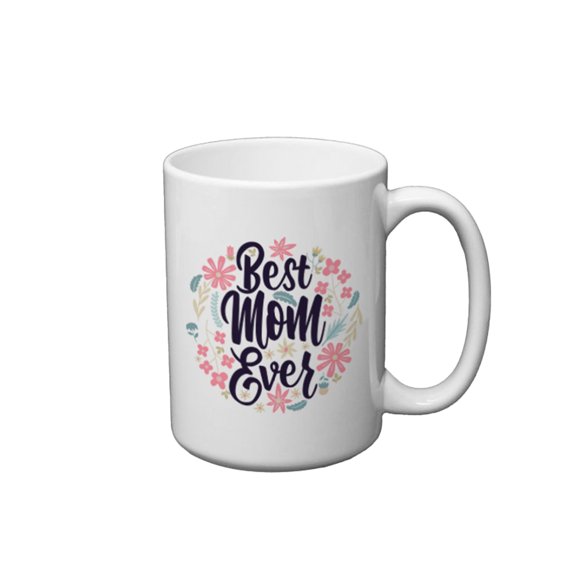 JPPlus 15oz Sublimation Mug Blank White Ceramic with Poly Coating. Dishwasher & Microwave Safe. Custom Print with Mug Press or Oven. Ideal for Personalized Gifts, Keepsakes, or Promotions (36, White)