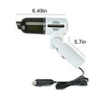 thumbnail image 4 of 12V Car Vacuum Cleaner, Handheld Vacuum with LED Light, 3200Pa Strong Suction, Lighter-Powered, for Pet Hair, Dust, Debris, Includes Crevice Tool, Brush Head, Portable Auto Accessories, 4 of 5