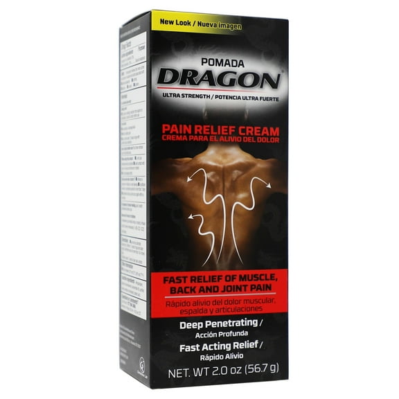 Pomada Dragon Muscle Aches and Arthritis Pain Relief Cream, 2 oz
