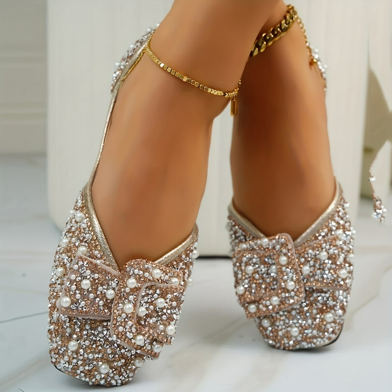 Bling flats for wedding hotsell