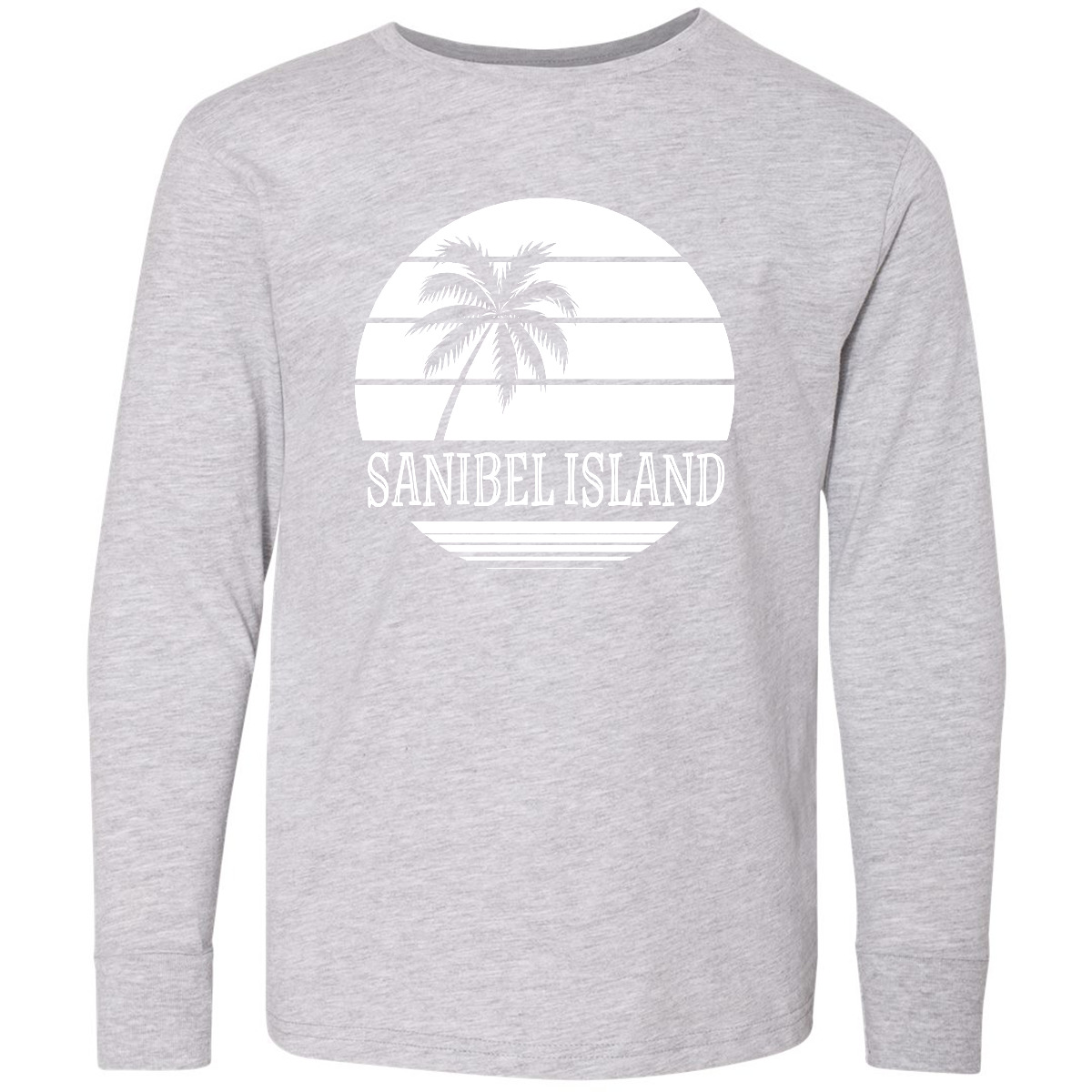 Inktastic Sanibel Island Florida Vacation Long Sleeve Youth T-Shirt