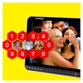 thumbnail image 6 of Portable DVD Player Digital Multimedia Player Support U Drive Play &amp; Card Reader FM radio/TV/Speaker 25 inch HD Big screen MP3 ,Easy to Install, 6 of 6